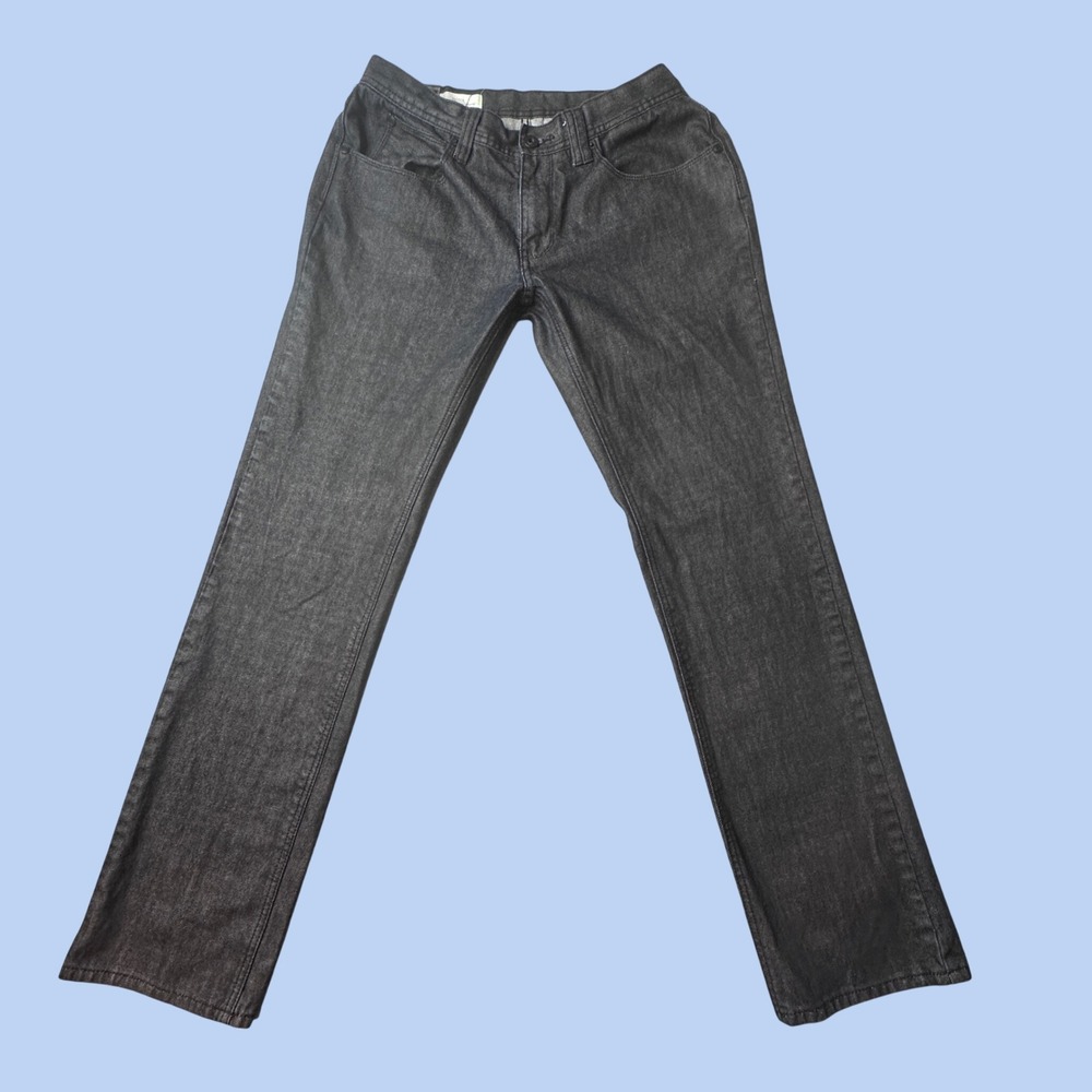 Empyre Jeans Mens 32 (30x30) Black Pistol Straight Leg Denim Skate Style Pants